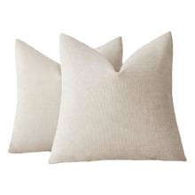 Clare Chenille European Pillowcases (Set of 2)